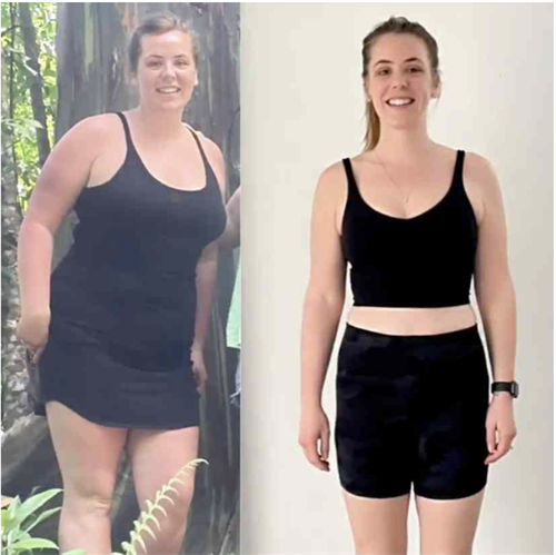 Nicole lost 53lbs!