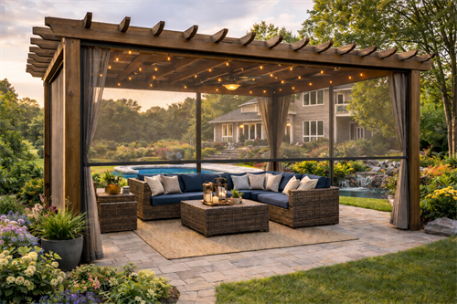 Gazebo Exterior shades