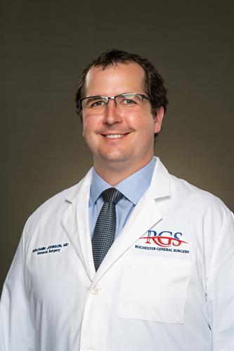 WELCOME Ben Johnson MD to Rochester General Surgery August 1, 2021