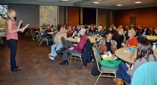 Bonnie Jo Campbell Keynoted the 2015 Rochester Writers' Conference - photo by Rochester Writers