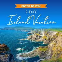 Enter Now for a Chance to Win a 5-day Ireland Vacation!