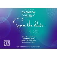 Sponsorship/Advertisement Opportunities at the Best Buddies Champion of the Year Gala!