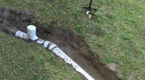 Complete Sewer Repair with modern PVC allowing proper waste removal for years to come
