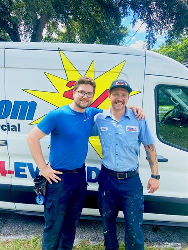 Friendly Technicians ready to solve your plumbing problems today!