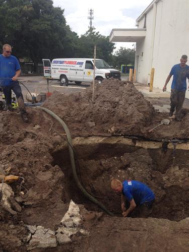 Commercial job? No problem—we love getting our hands dirty