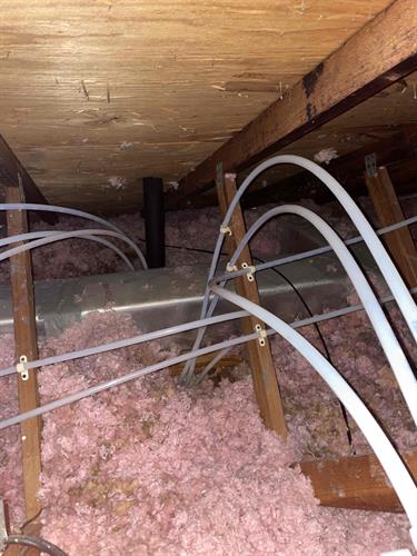 Repipe completed with Uponor PEX 