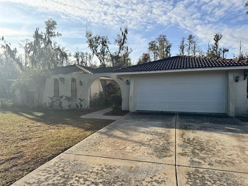 Roof wash – before