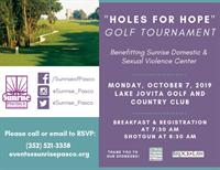 Sunrise of Pasco 7th Annual Holes for Hope Golf Tournament