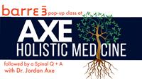 barre3 Pop-Up Class & Spinal Q + A with Dr. Jordan Axe
