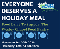 Food and Fund Drive for the Helping Hands Food Pantry of Wesley Chapel