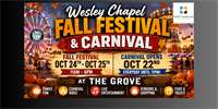 22nd Annual Wesley Chapel Fall Festival and Carnival