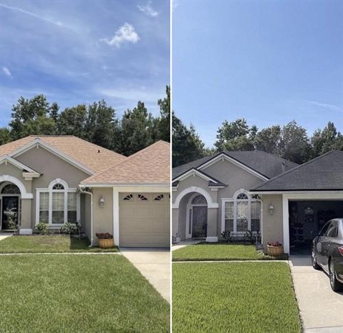 WOW! Check out this Owens Corning before and after roofing transformation 