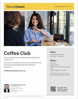Coffee Club at Edward Jones