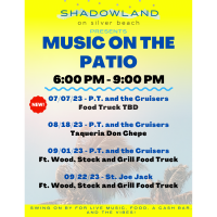 Music on the Patio with Shadowland on Silver Beach - St. Joe Jack 