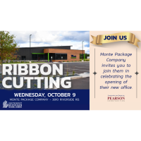 Ribbon Cutting: Monte Package Company