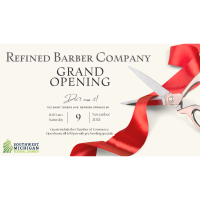 Ribbon Cutting & Grand Opening: Refined Barber Company