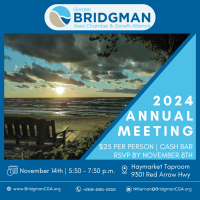 Greater Bridgman CGA Annual Meeting 2024