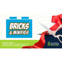 GRAND OPENING - BRICKS AND MINIFIGS