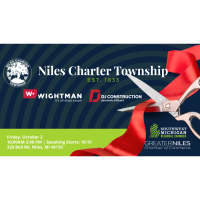 Ribbon Cutting: Niles Charter Township Hall