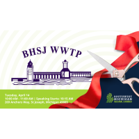 Ribbon Cutting: Benton Harbor-St. Joseph Wastewater Treatment Plant