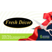 25th Anniversary Celebration & Ribbon Cutting: Fresh Decor