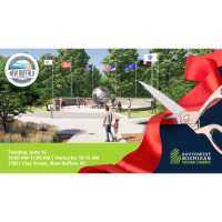 Ribbon Cutting: New Buffalo Township Tribute Plaza