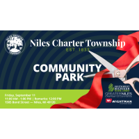 Ribbon Cutting: Community Park | Niles Charter Township