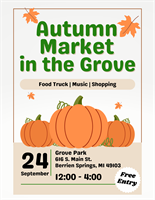 2nd Annual Autumn Market in the Grove