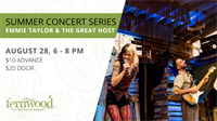 Summer Concert Series: EMMIE TAYLOR & THE GREAT HOST