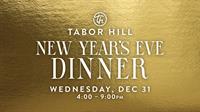 New Year's Eve Dinner at Tabor Hill Winery & Restaurant