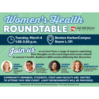 Lake Michigan College to Host Women’s Health Roundtable Discussion