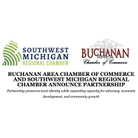 BUCHANAN AREA CHAMBER OF COMMERCE AND SOUTHWEST MICHIGAN REGIONAL CHAMBER ANNOUNCE PARTNERSHIP