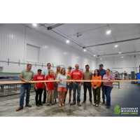 RIBBON CUT ON HILDEBRAND FRUIT FARMS' NEW STATE-OF-THE-ART PACKING FACILITY IN BERRIEN SPRINGS