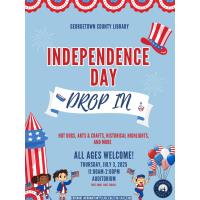Independence Day Drop-In at the Georgetown County Library!