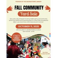 Fall Community Yard Sale