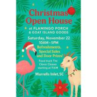 Christmas Open House at Flamingo Porch