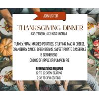 Thanksgiving Dinner at Pawleys Tap House and Grill