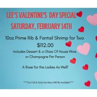 Valentine's Dinner at Lee's Inlet Kitchen