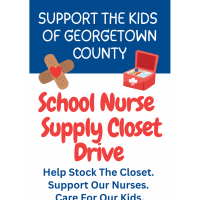 Georgetown County School Nurse Supply Closet Drive