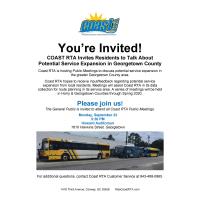 Coast RTA invites residents to talk about potential service expansion in Georgetown County