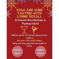 Yoga and Wine with Lynne McFall