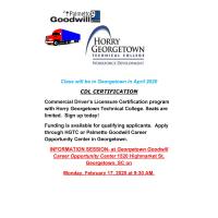 CDL Certification Informational Session