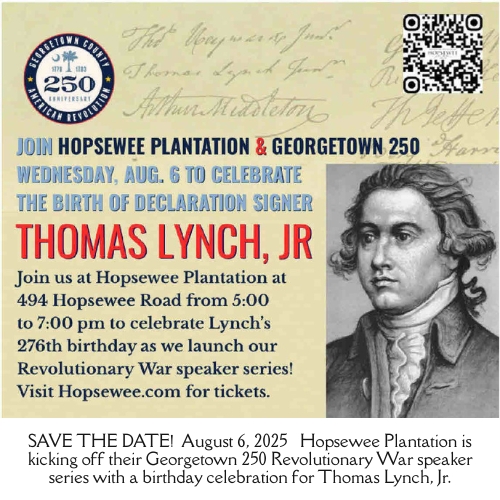 Celebrate Thomas Lynch, Jr.’s 276th birthday!