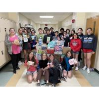  St. James Middle School club donates baby supplies to Tidelands Health Pediatrics