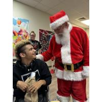 Young Tidelands Health patients get a special visit from Santa 