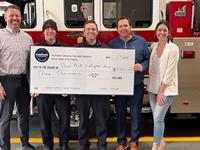 HBL Insurance Donates $3,000 to Dover Professional Firefighters Assoc.