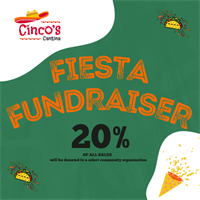 Fiesta Fundraiser for Roger Allen Baseball!