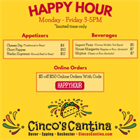 Cinco's Cantina - Dover