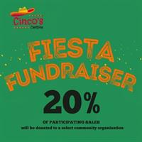 Cinco's Announces November Fiesta Fundraisers