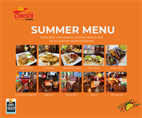 Cinco's Cantina Summer Menu